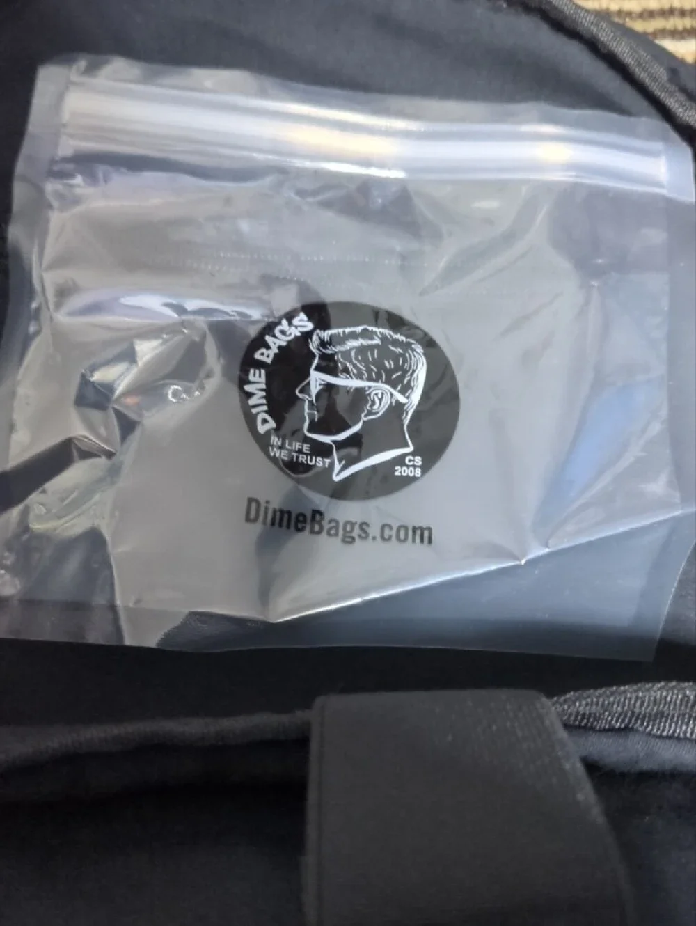 Dime Bag Study Buddy Magenta Hemp Backpack